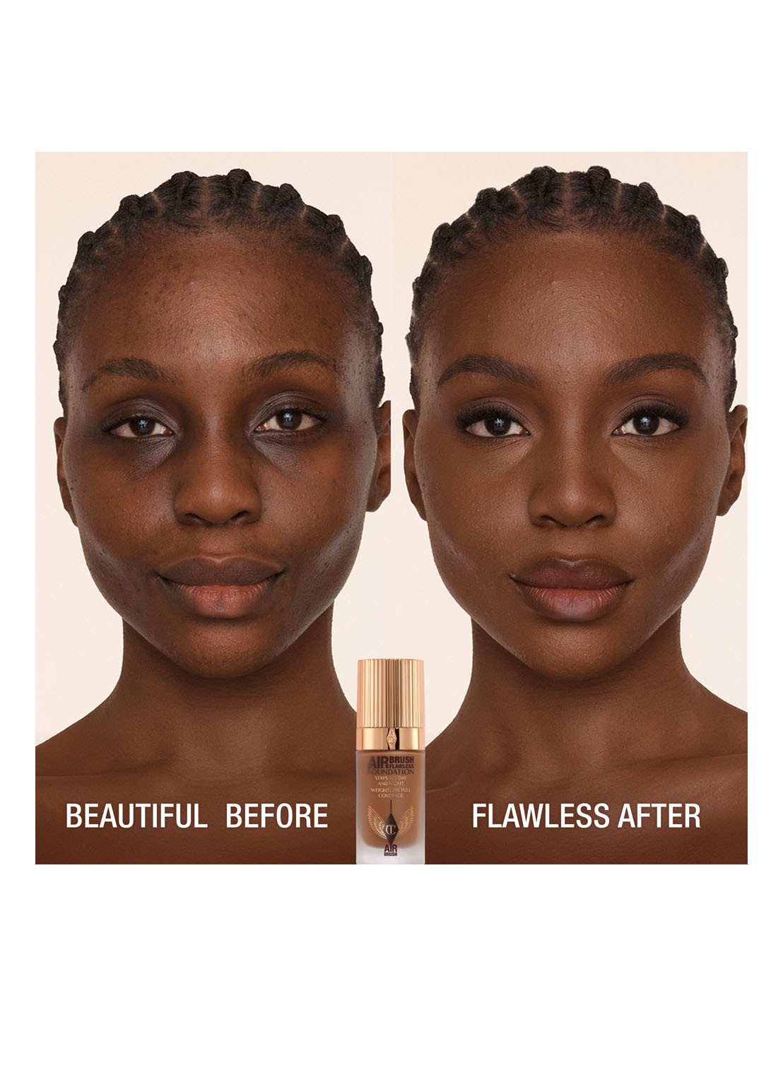 Charlotte Tilbury Airbrush Flawless Foundation - vloeibare foundation - detail 2 15 neutral