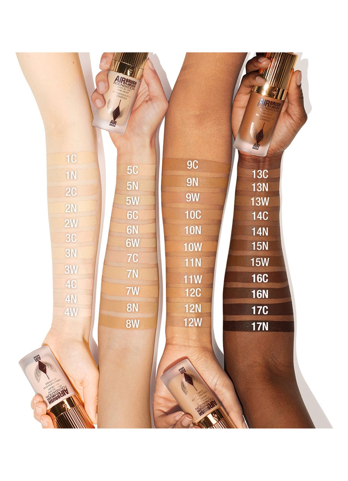 Charlotte Tilbury Airbrush Flawless Foundation - vloeibare foundation - detail 3 15 neutral