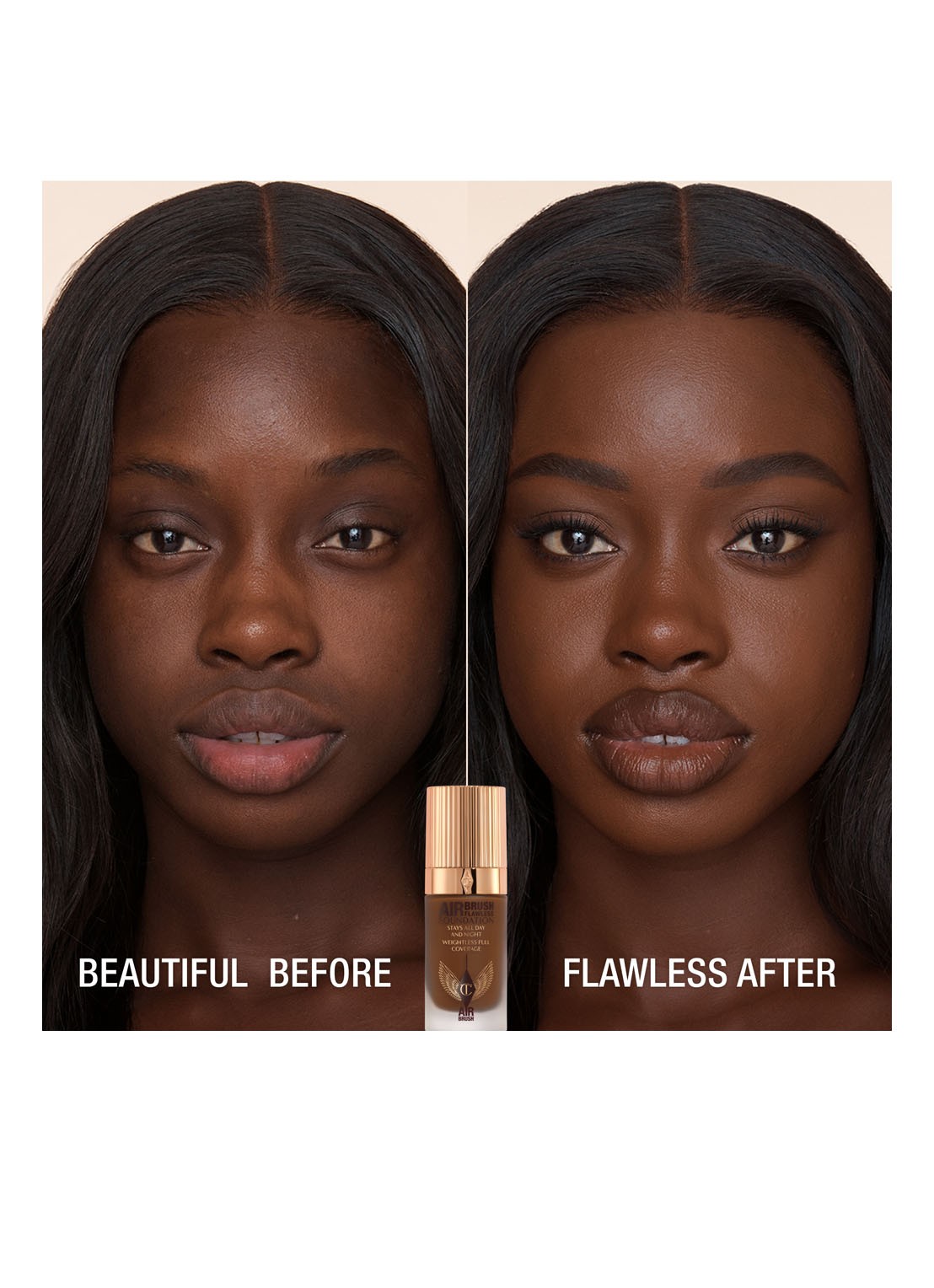 Charlotte Tilbury Airbrush Flawless Foundation - vloeibare foundation - detail 2  16 cool