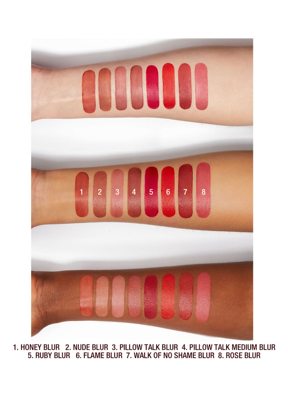 Charlotte Tilbury Airbrush Flawless Lip Blur - matte vloeibare lipstick - detail 3 pillow talk medium blur