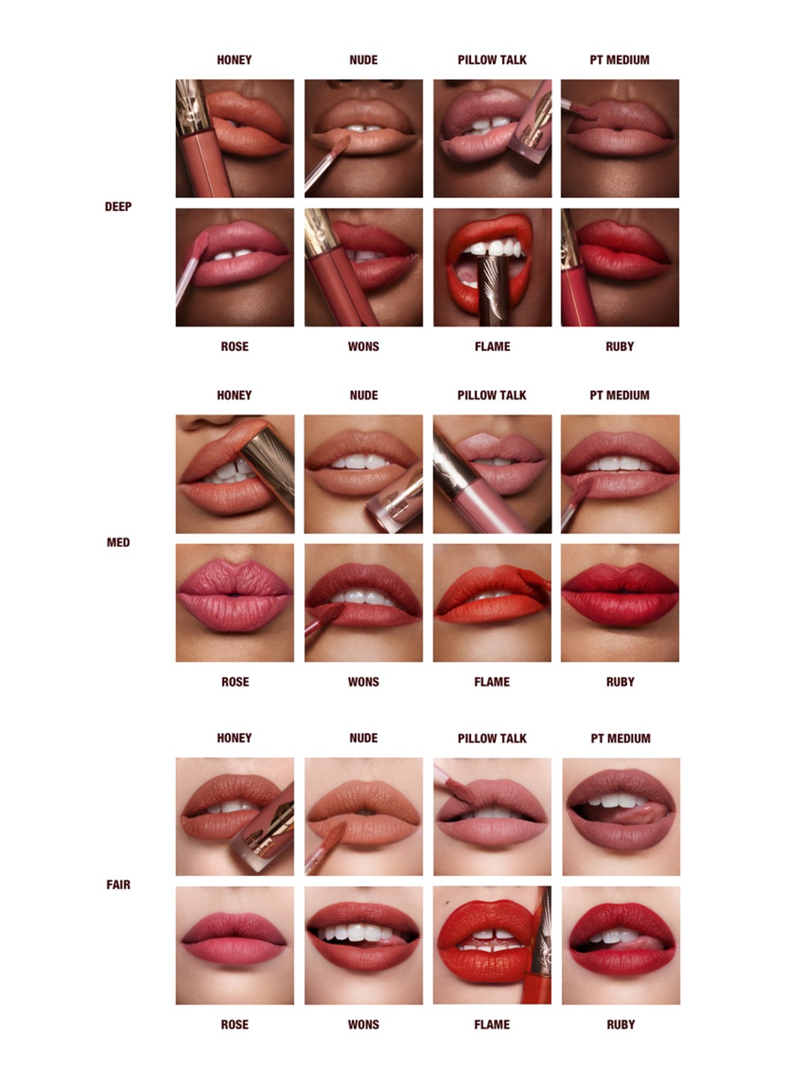 Charlotte Tilbury Airbrush Flawless Lip Blur - vloeibare lipstick - detail 6 walk of no shame blur