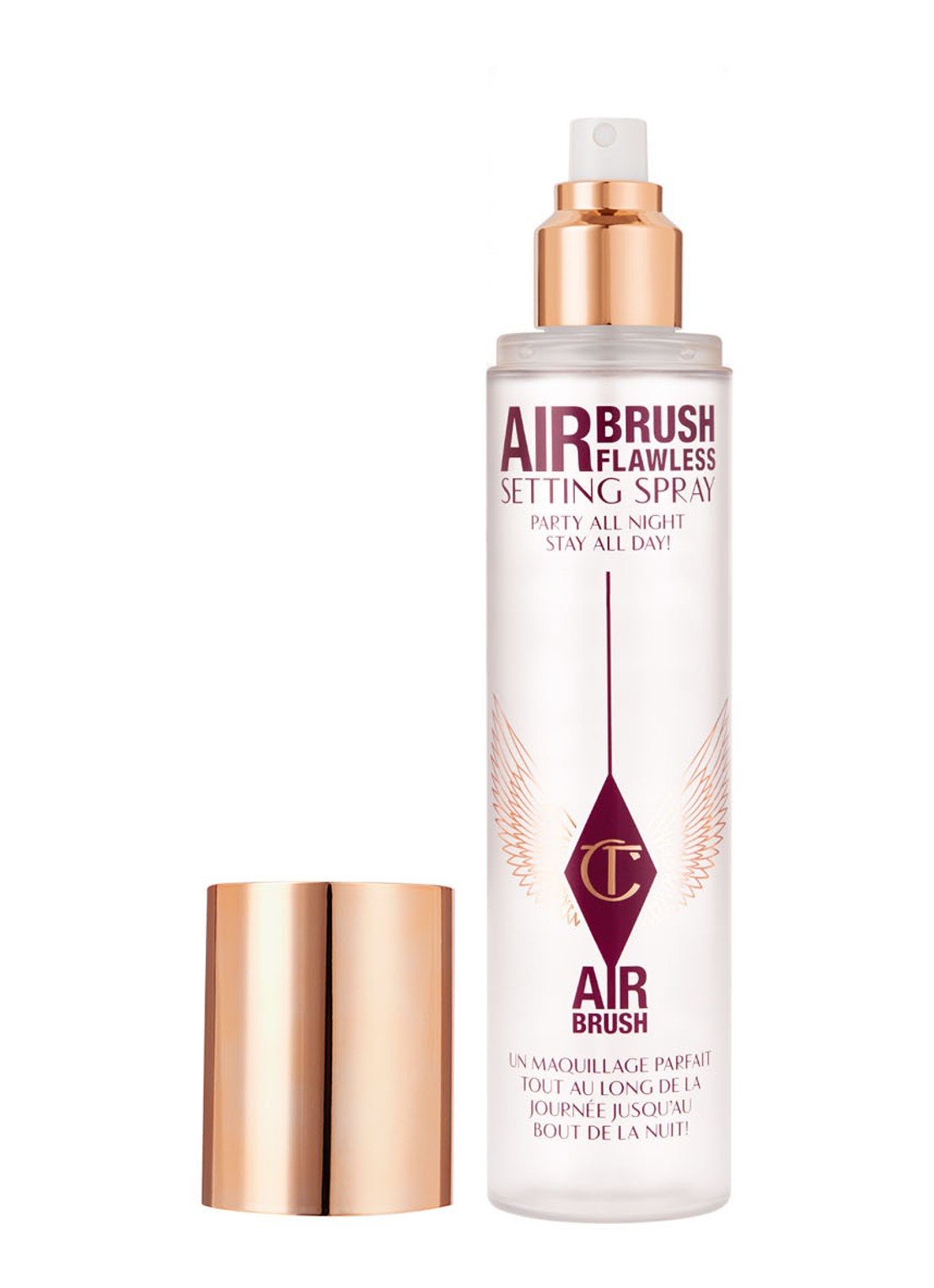 Charlotte Tilbury Airbrush Flawless Setting Spray - make-up setting- & fixing spray - voorkant 3 undefined