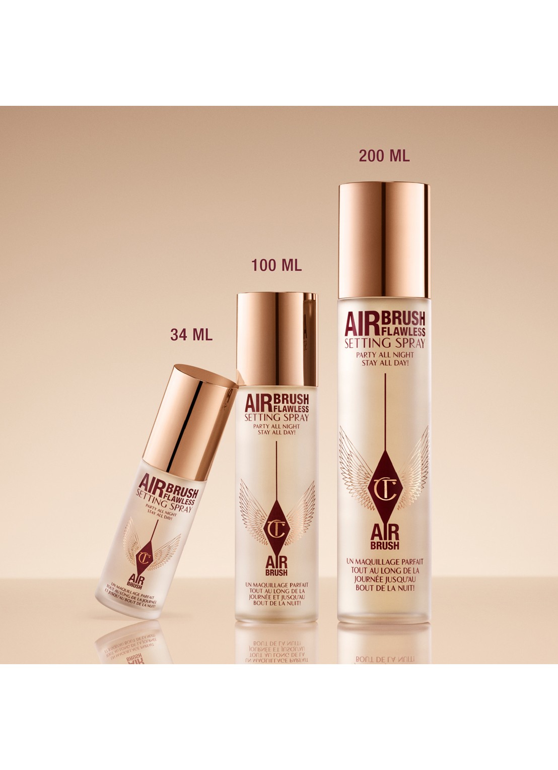 Charlotte Tilbury Airbrush Flawless Setting Spray - travel size make-up setting- & fixing spray - detail 5 undefined