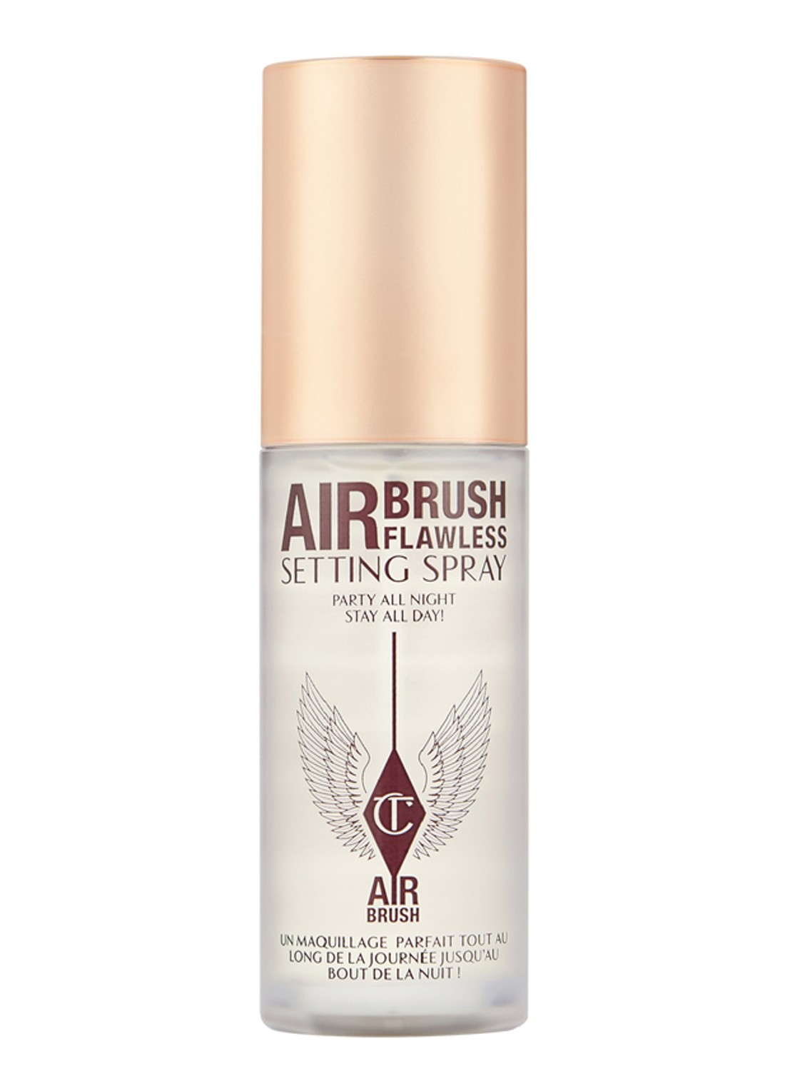 Charlotte Tilbury Airbrush Flawless Setting Spray - travel size make-up setting- & fixing spray - voorkant 6 undefined