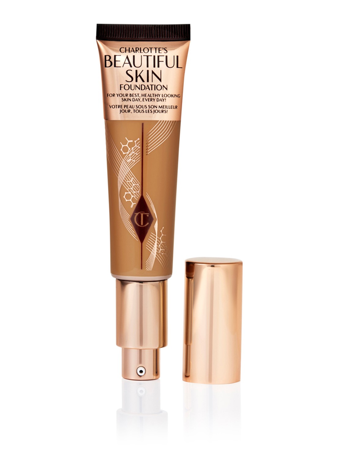 Charlotte Tilbury Beautiful Skin Foundation - vloeibare foundation - voorkant 5 neutral_10