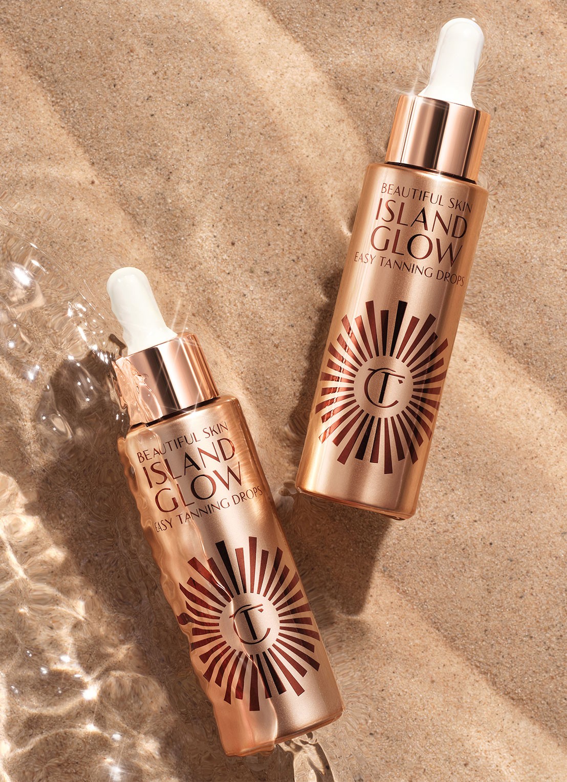 Charlotte Tilbury Beautiful Skin Island Glow Drop - zelfbruiner voor het gezicht - detail 4 light/medium