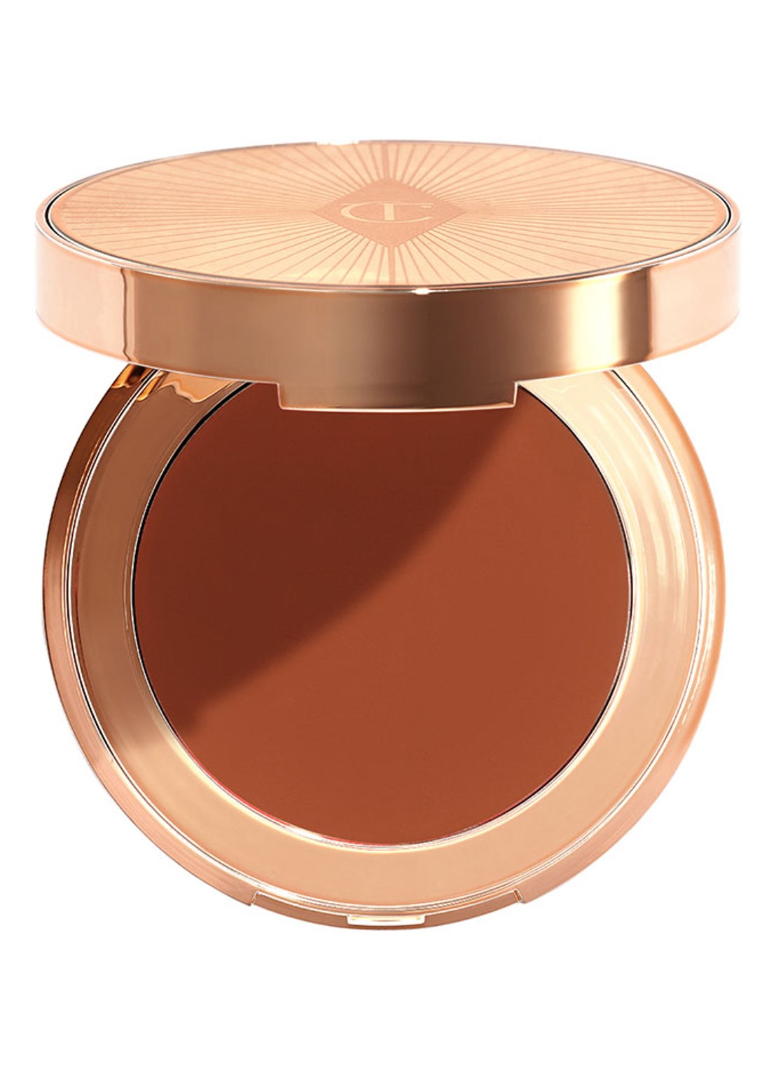 Charlotte Tilbury Beautiful Skin Lip & Cheek Glow - 2-in-1 blush - voorkant sunset bronze glow