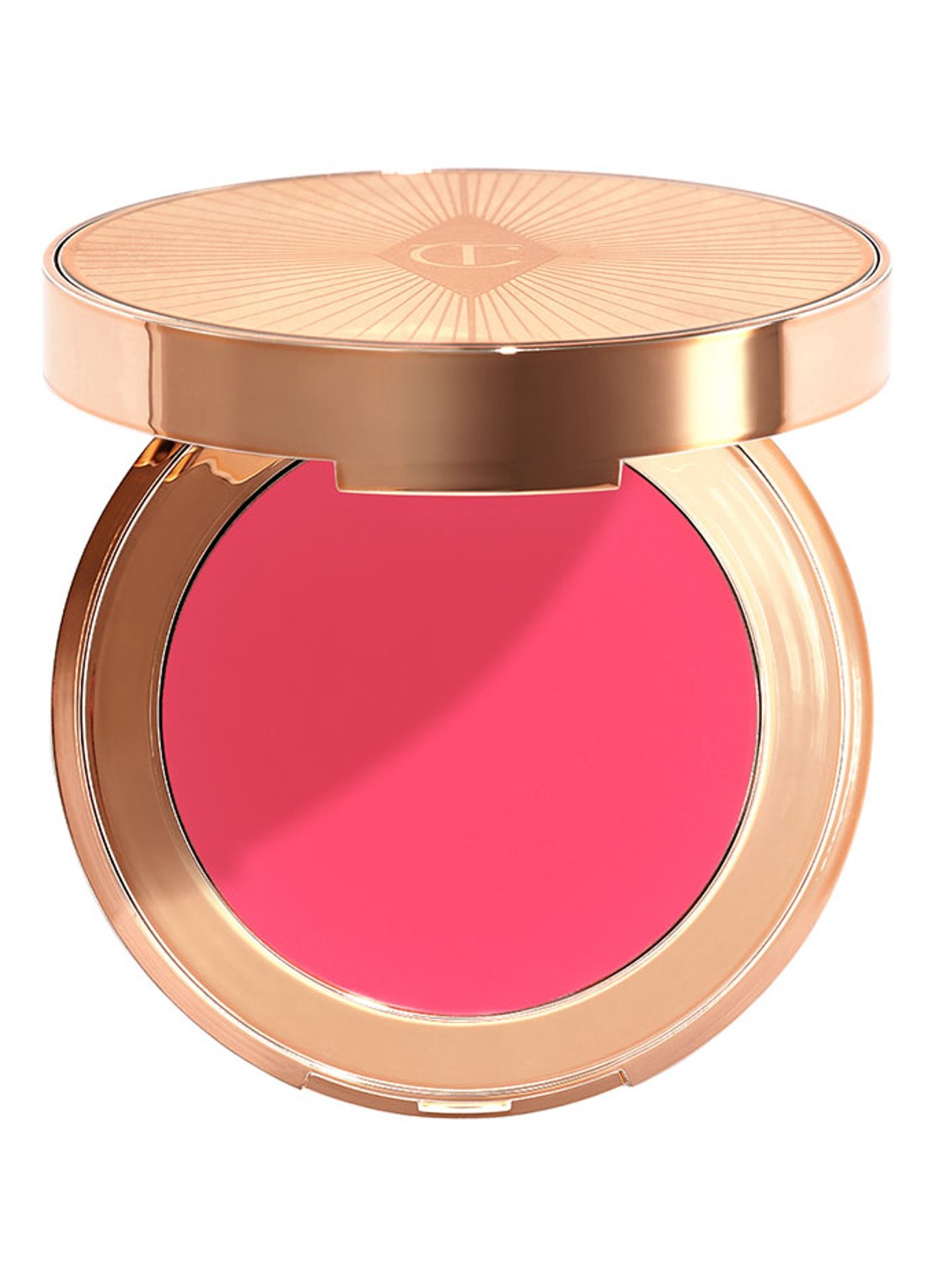 Charlotte Tilbury Beautiful Skin Lip & Cheek Glow - 2-in-1 blush - voorkant paradise pink glow