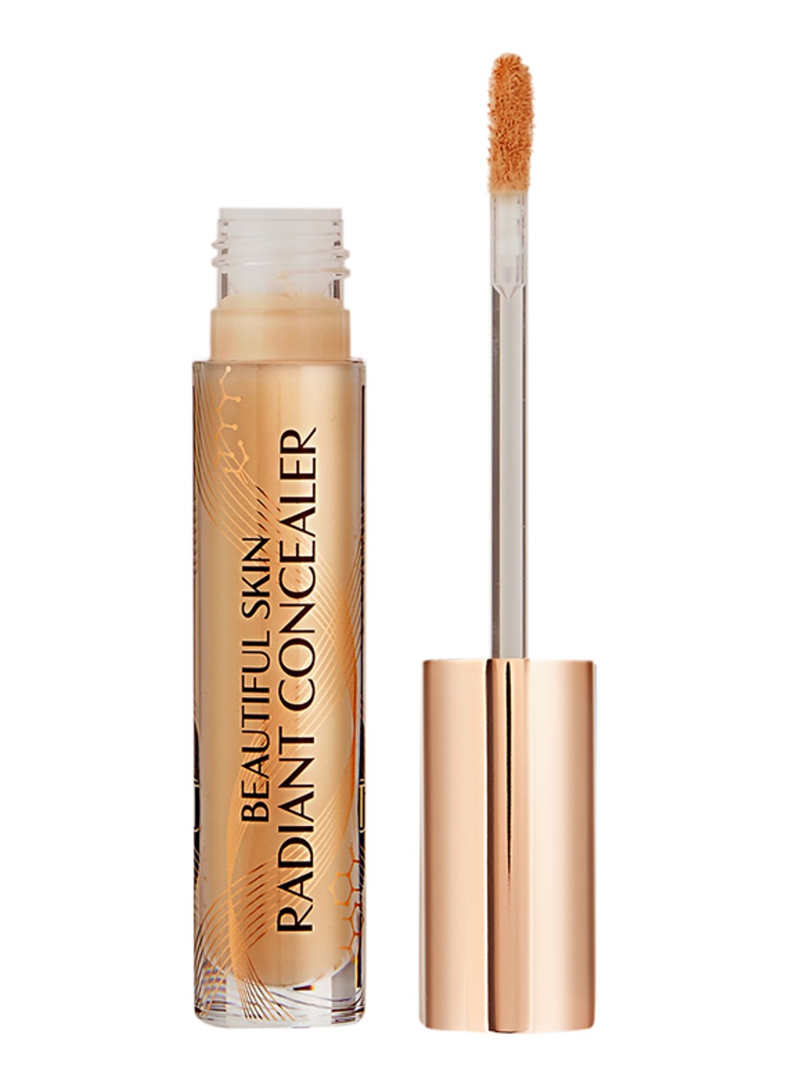 Charlotte Tilbury Beautiful Skin Radiant Concealer - vloeibare concealer - voorkant 2 11.75 deep