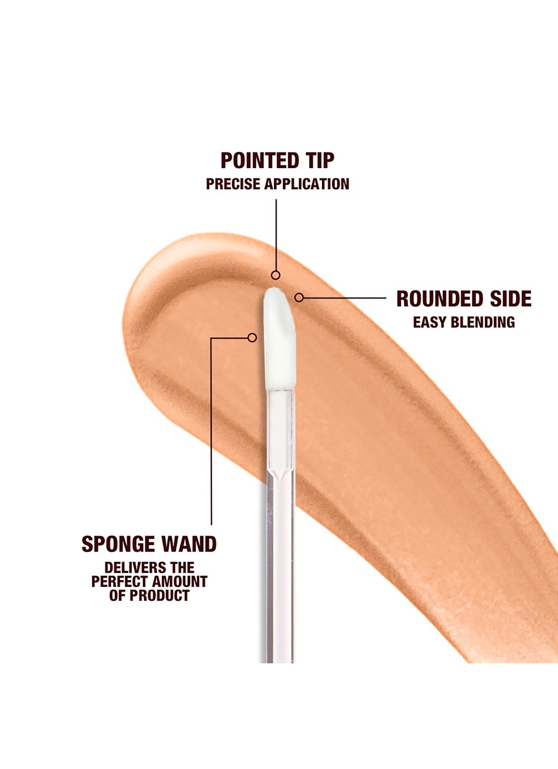 Charlotte Tilbury Beautiful Skin Radiant Concealer - vloeibare concealer - detail 6 15 deep