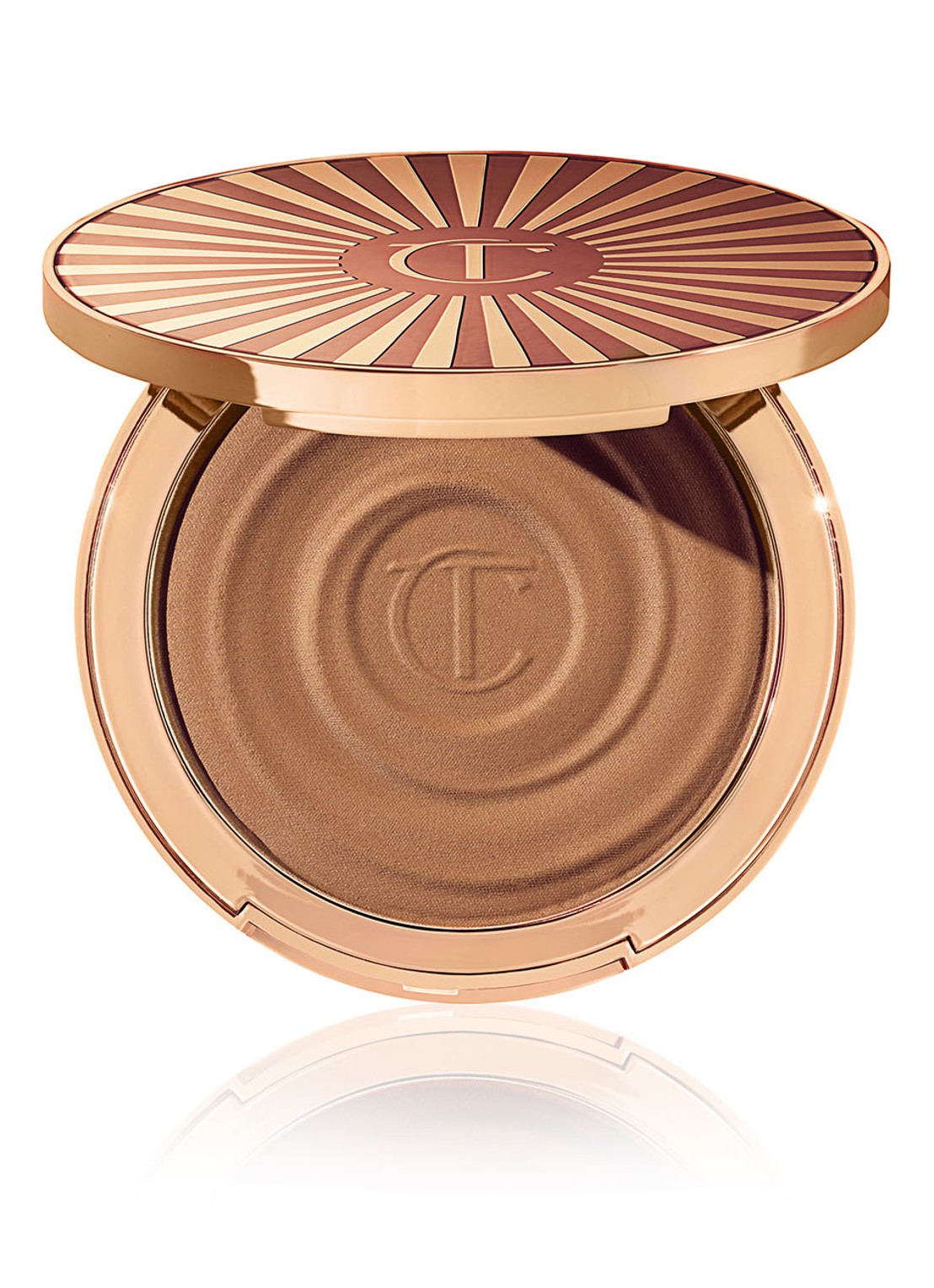 Charlotte Tilbury Beautiful Skin Sun-Kissed Glow Bronzer - voorkant fair