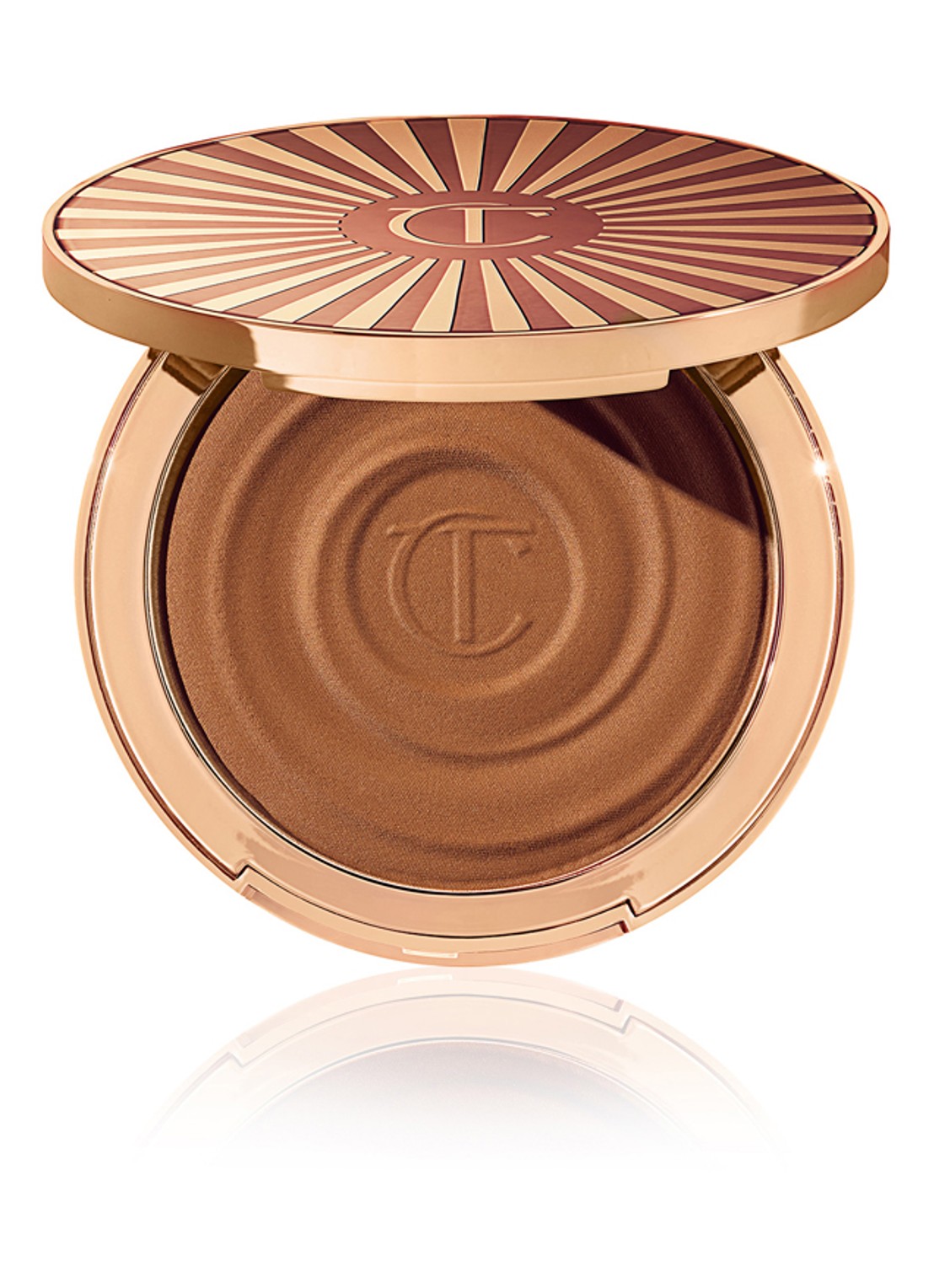 Charlotte Tilbury Beautiful Skin Sun-Kissed Glow Bronzer - voorkant 7 medium 