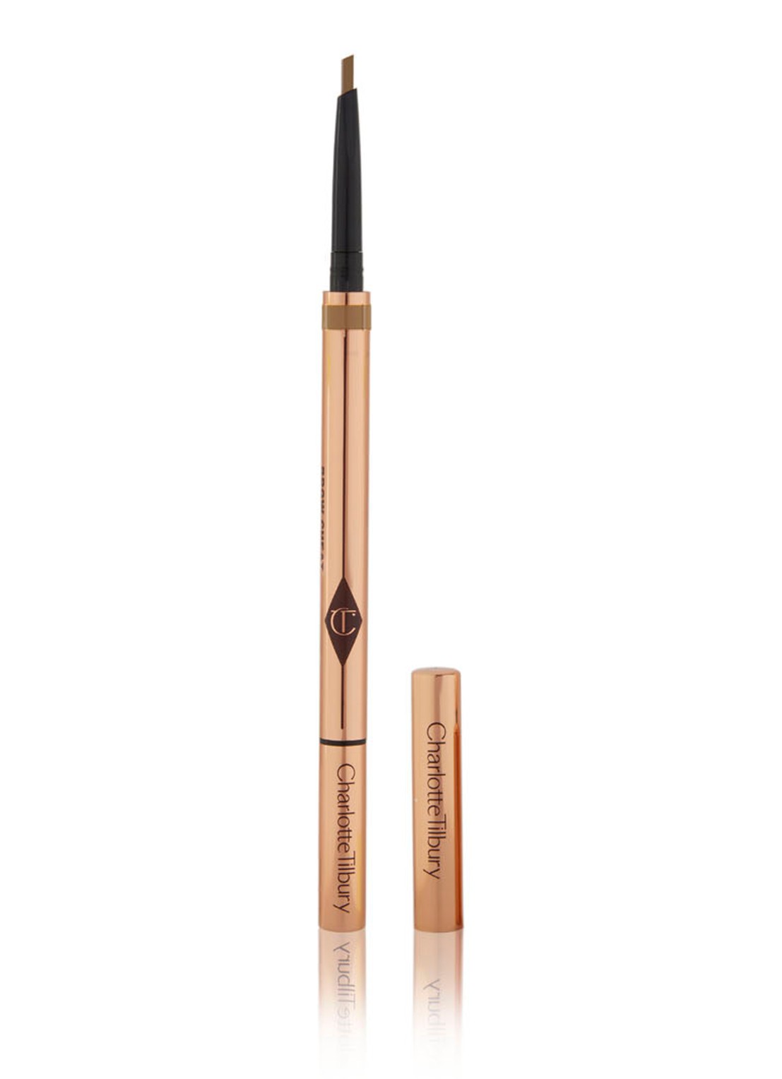 Charlotte Tilbury Brow Pencil Cheat - wenkbrauwpotlood - voorkant 2 light blonde