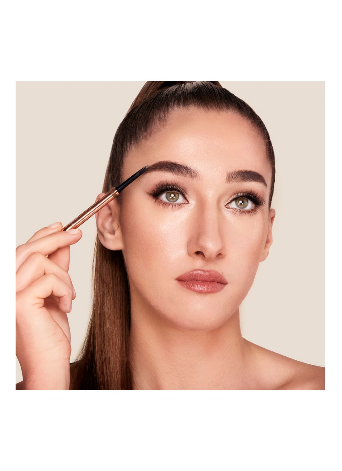 Charlotte Tilbury Brow Pencil Cheat - wenkbrauwpotlood - detail 3 natural brown