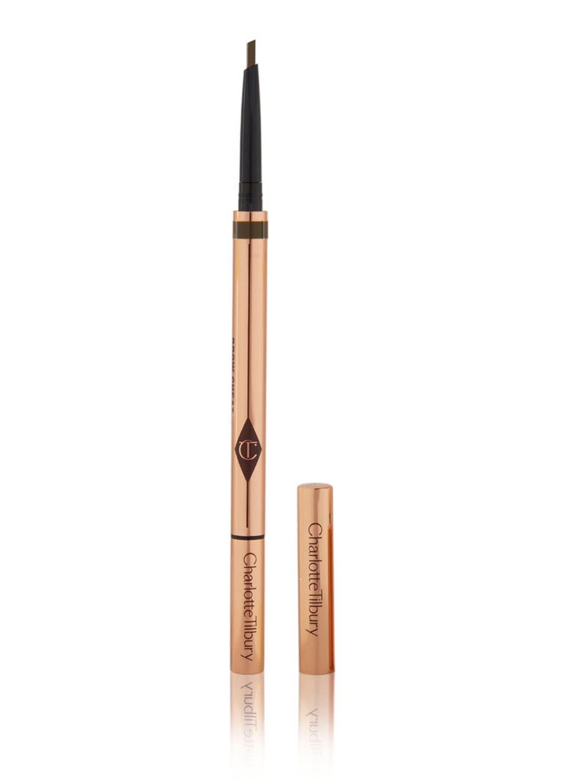 Charlotte Tilbury Brow Pencil Cheat - wenkbrauwpotlood - voorkant 7 natural brown