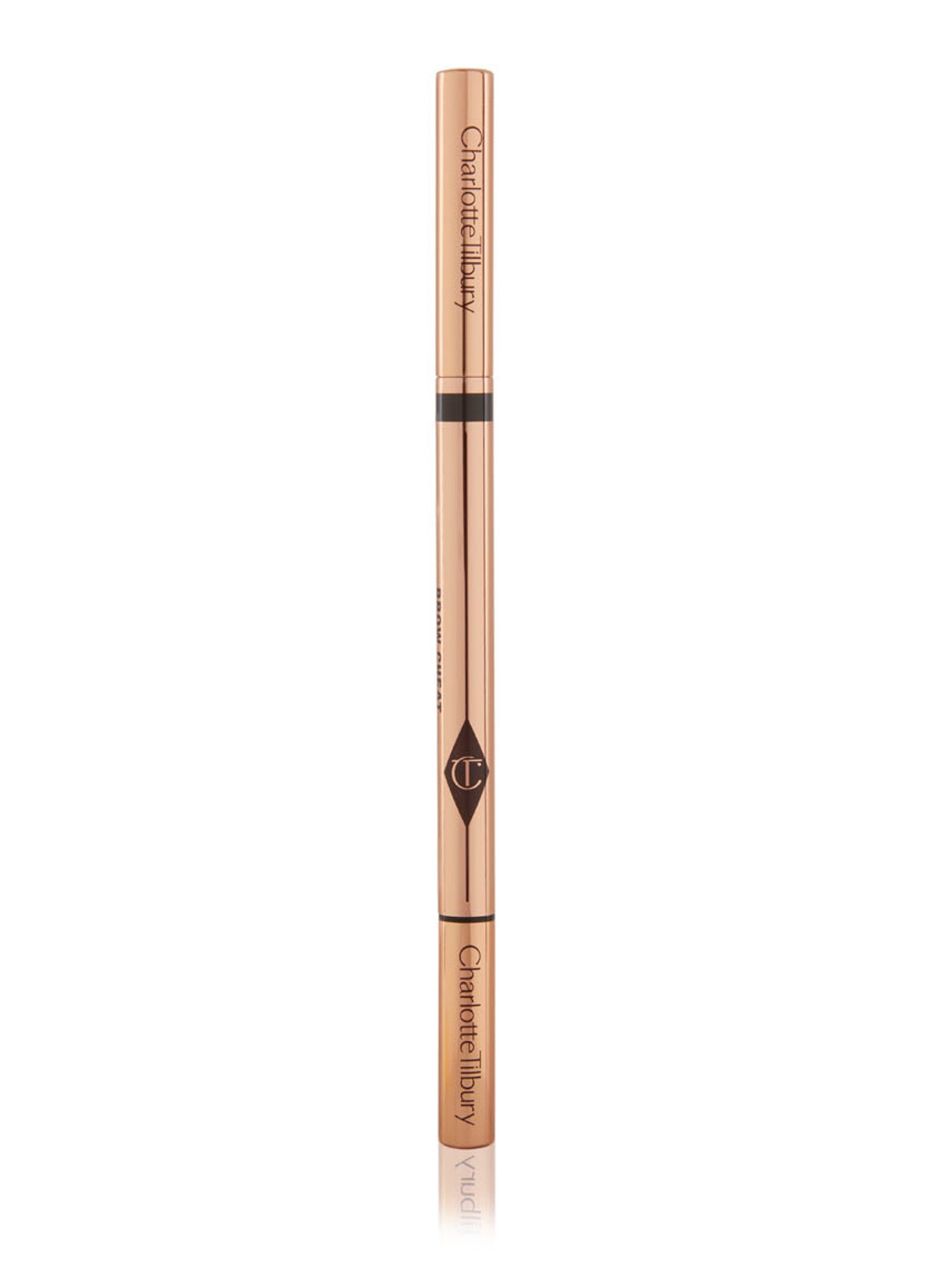 Charlotte Tilbury Brow Pencil Cheat - wenkbrauwpotlood - voorkant natural black