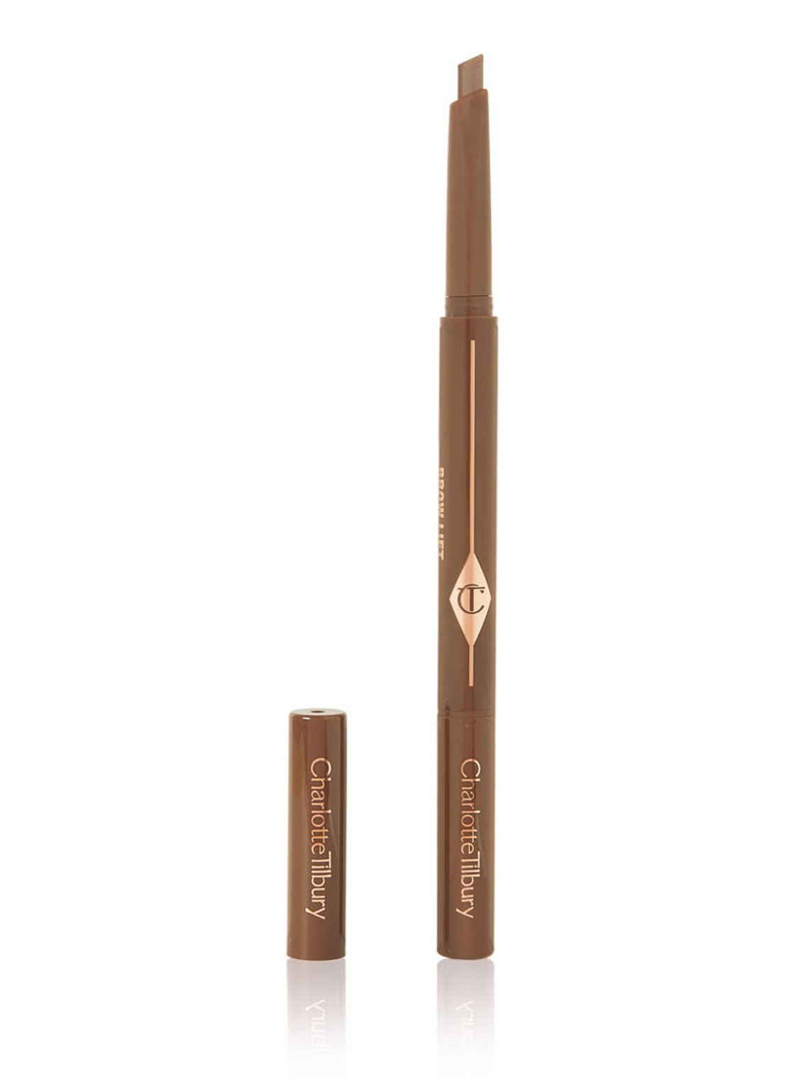 Charlotte Tilbury Brow Pencil Lift - wenkbrauwpotlood - voorkant 7 soft brown
