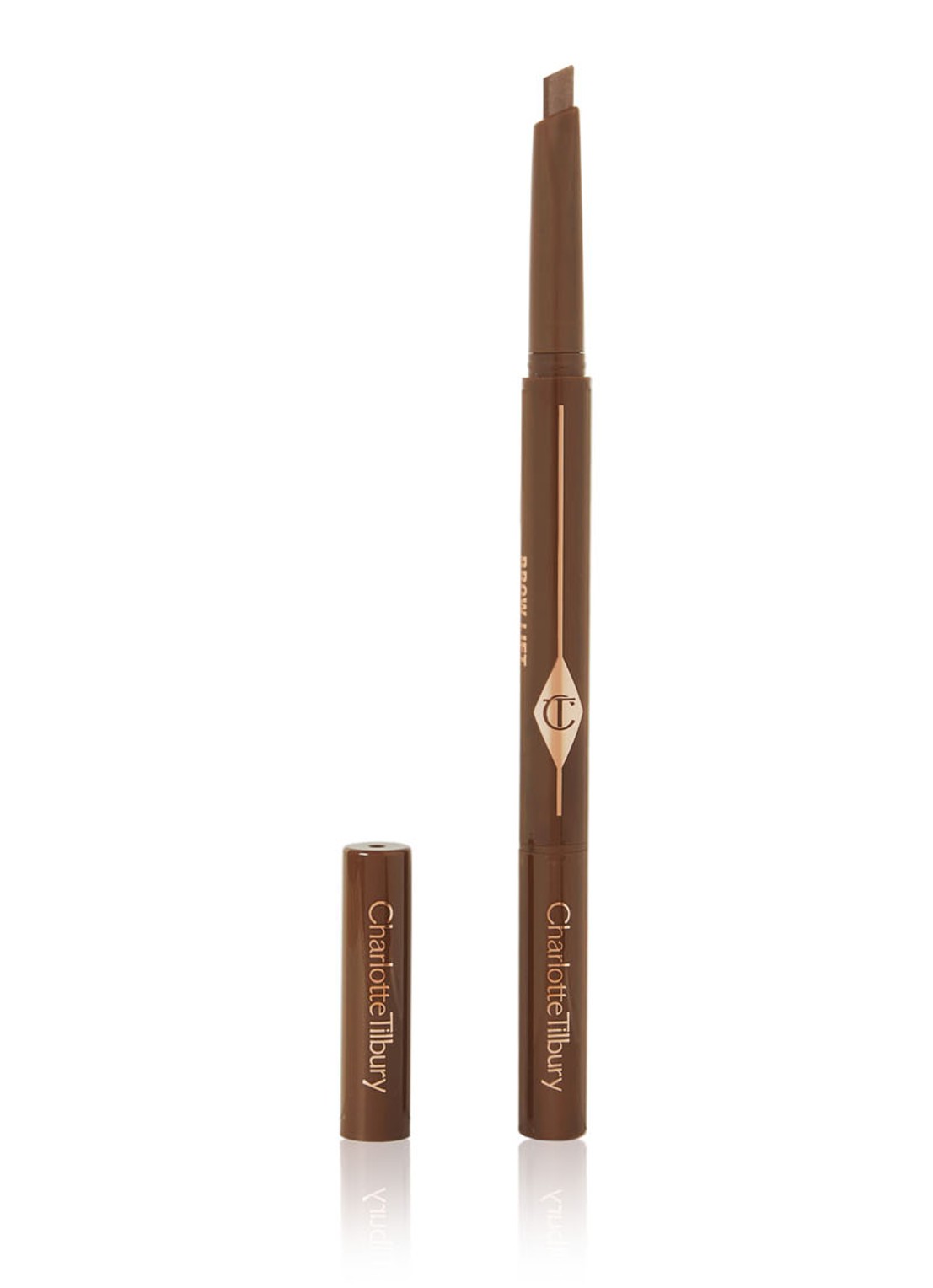 Charlotte Tilbury Brow Pencil Lift - wenkbrauwpotlood - voorkant 2 natural brown