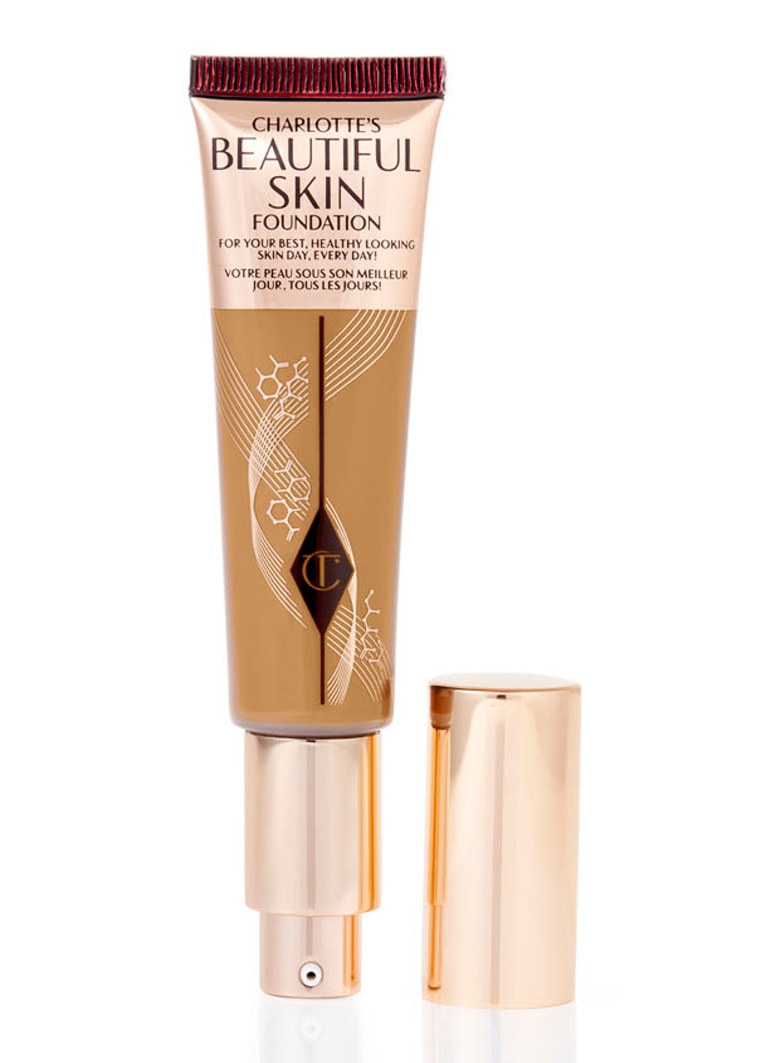 Charlotte Tilbury Charlotte's Beautiful Skin Foundation - voorkant 5 10 neutral