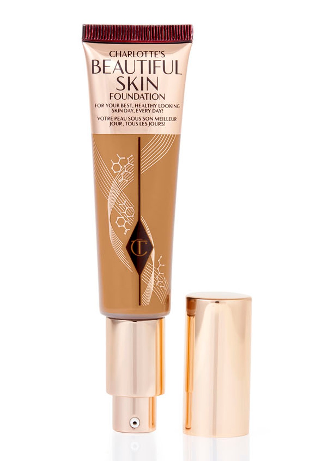 Charlotte Tilbury Charlotte's Beautiful Skin Foundation - voorkant 6 11  neutral