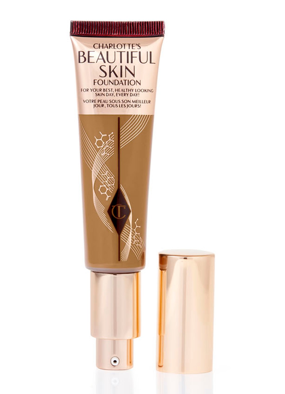 Charlotte Tilbury Charlotte's Beautiful Skin Foundation - voorkant 6 12 neutral
