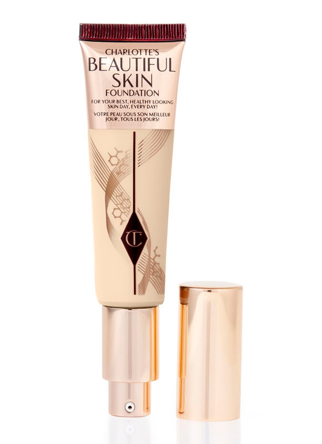 Charlotte Tilbury Charlotte's Beautiful Skin Foundation - voorkant 6 2 neutral