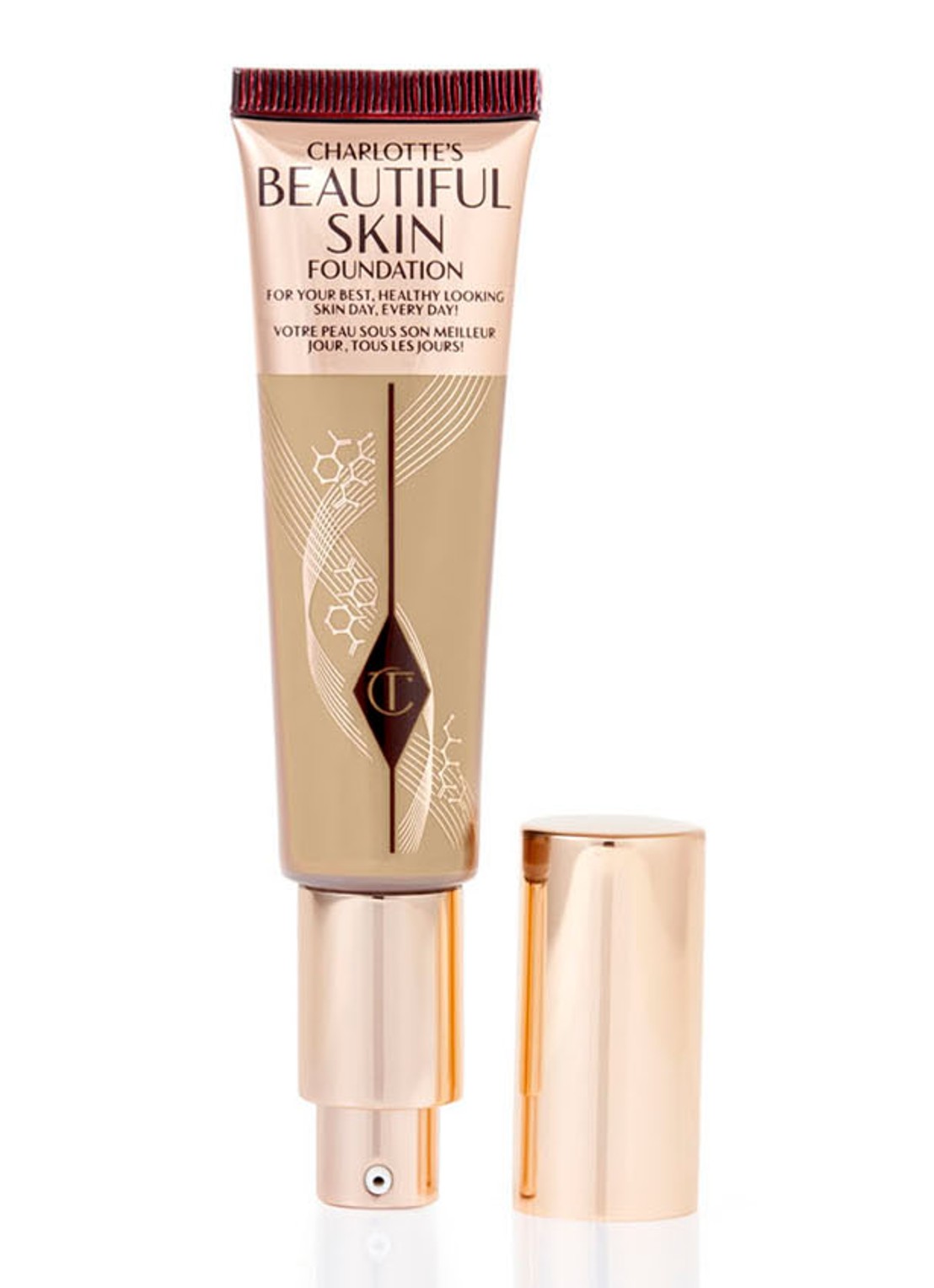 Charlotte Tilbury Charlotte's Beautiful Skin Foundation - voorkant 6 5 neutral