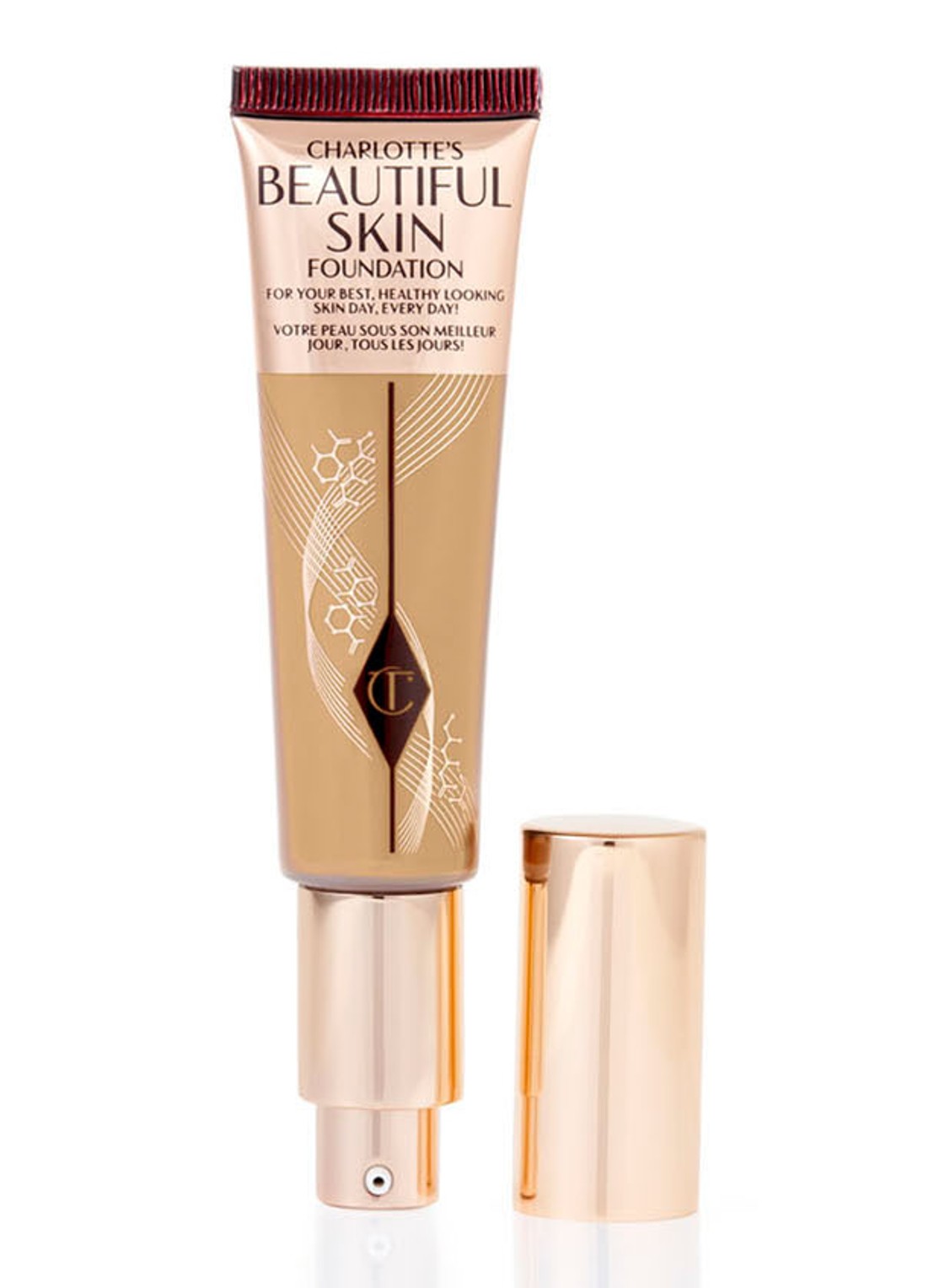 Charlotte Tilbury Charlotte's Beautiful Skin Foundation - voorkant 6 7 neutral