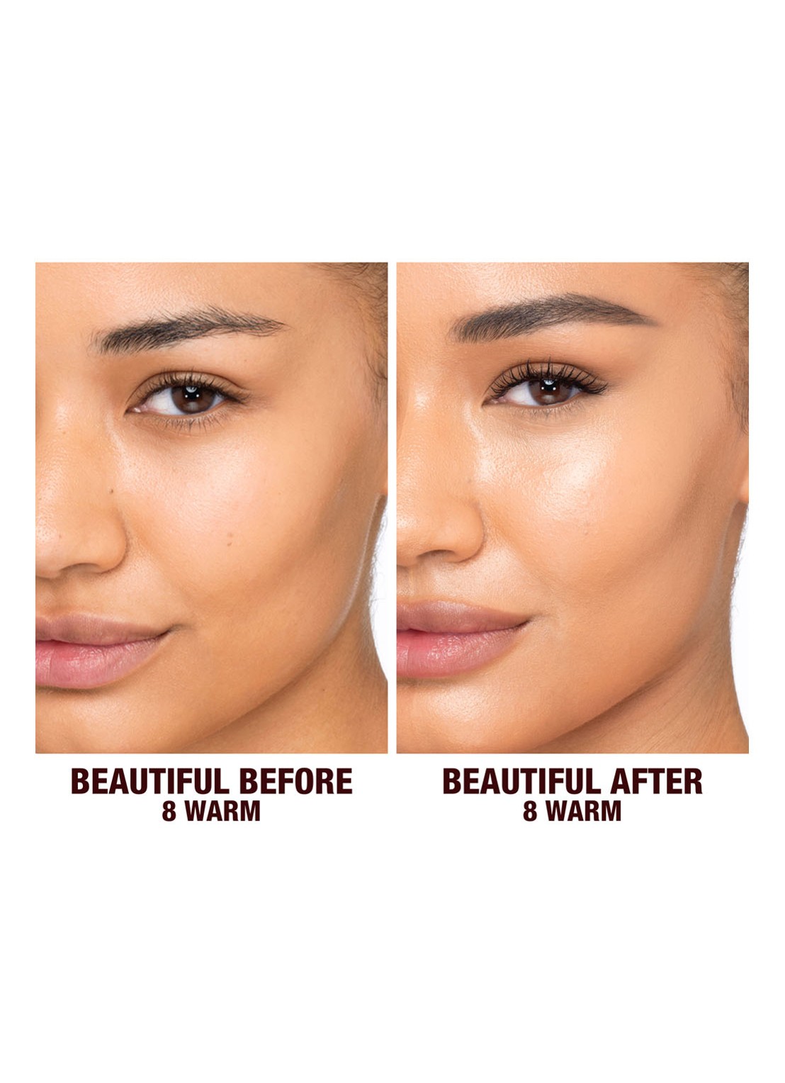 Charlotte Tilbury Charlotte's Beautiful Skin Foundation - detail 3 8 warm