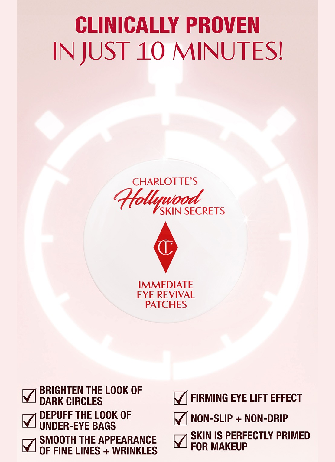 Charlotte Tilbury Charlotte's Hollywood Skin Secrets Immediate Eye Revival Patches - oogmasker - detail 3 undefined