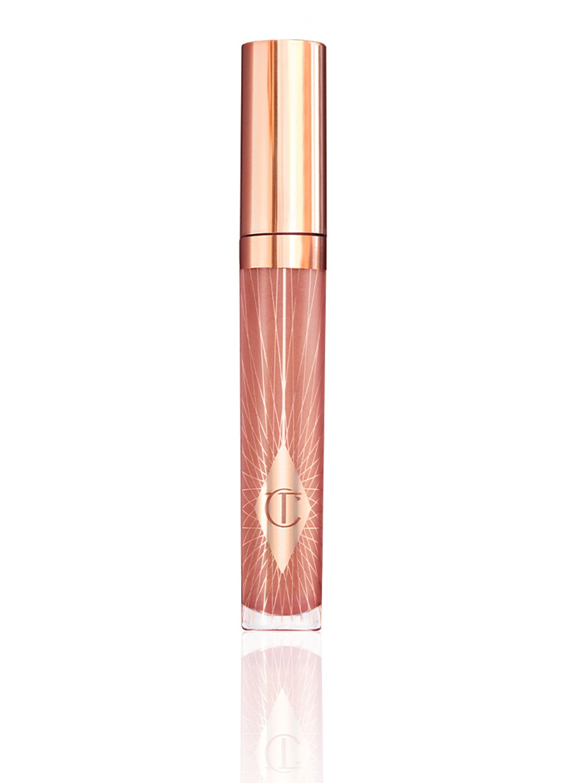 Charlotte Tilbury Collagen Lip Bath Lip Plumping Treatment For Fuller Looking Lips - volume lipgloss - voorkant rosy glow