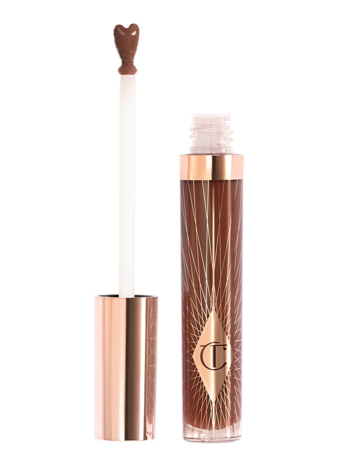Charlotte Tilbury Collagen Lip Bath - lipgloss - voorkant pillow talk deep