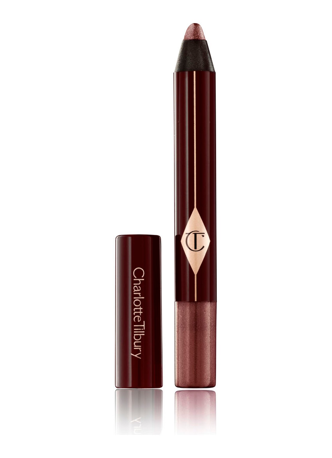 Charlotte Tilbury Colour Chameleon - oogschaduwstick - voorkant 4 bronzed garnet