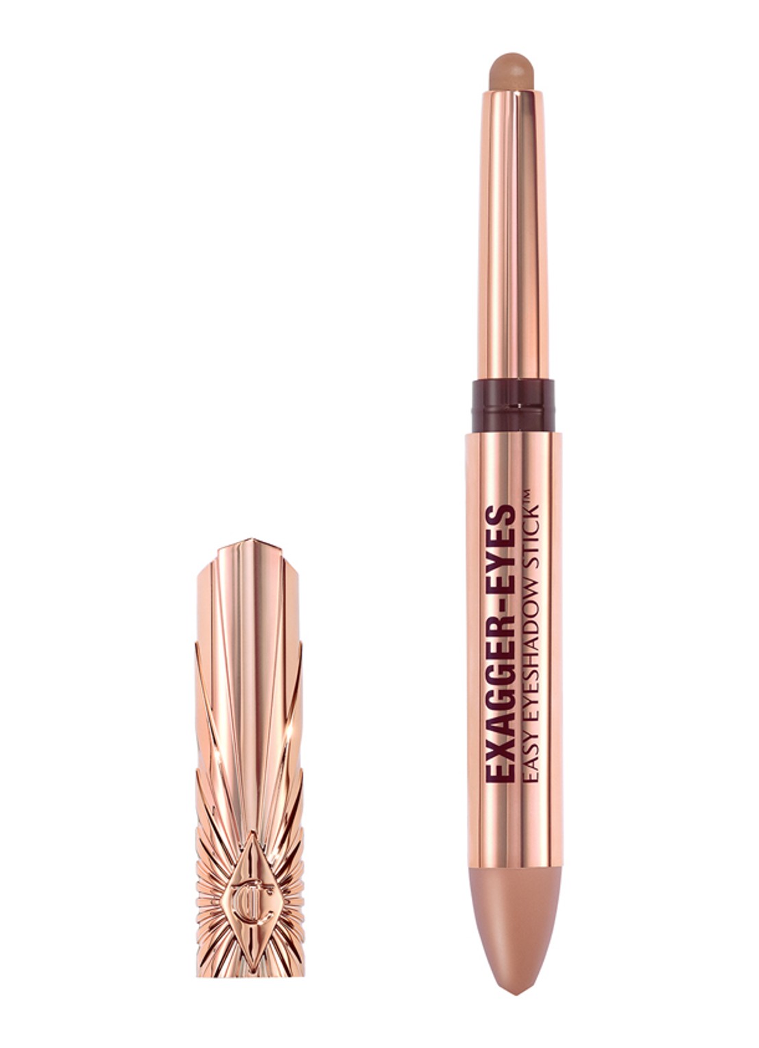 Charlotte Tilbury Exagger-Eyes Easy Eyeshadow Stick - oogschaduwstick - voorkant 5 cashmere sculpt