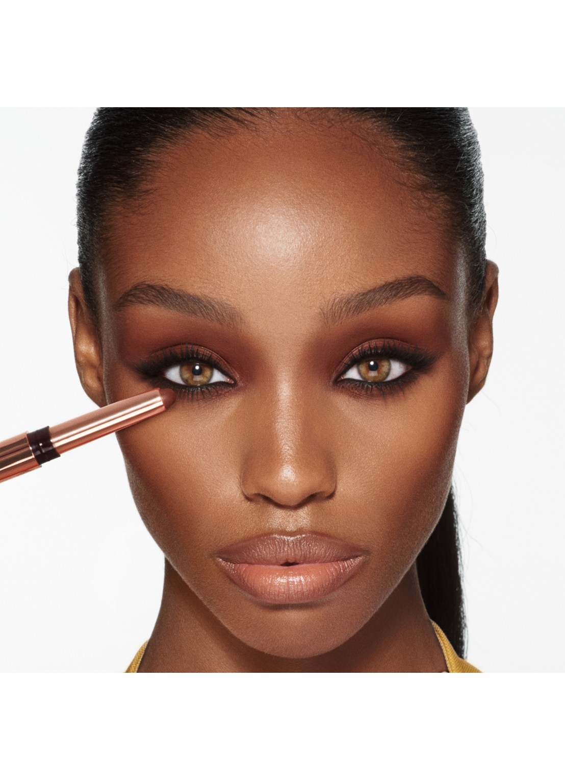 Charlotte Tilbury Exagger-Eyes Easy Eyeshadow Stick - oogschaduwstick - detail 5 amber haze
