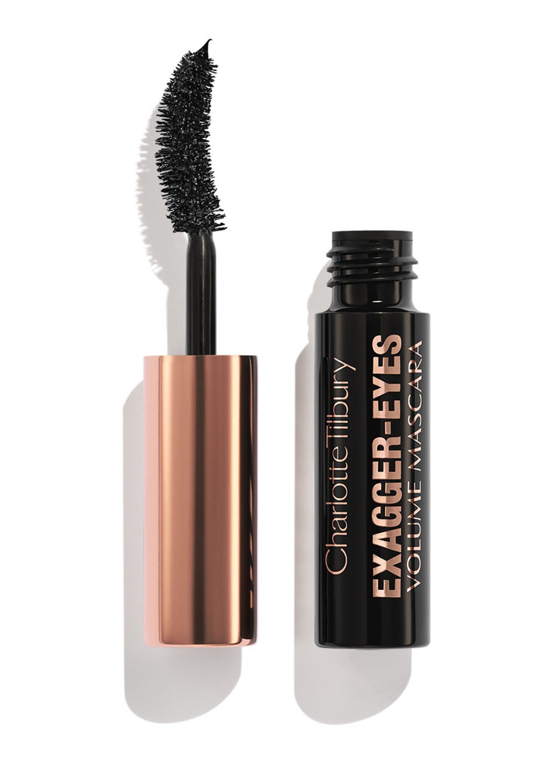 Charlotte Tilbury Exagger-Eyes Volume Mascara - travel size - voorkant zwart