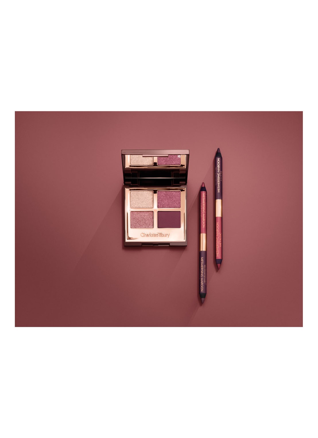 Charlotte Tilbury Eye Colour Magic Double Ended Eye Liner Mesmerising Maroon - Limited Edition waterproof eyeliner - detail 2 mesmerising maroone