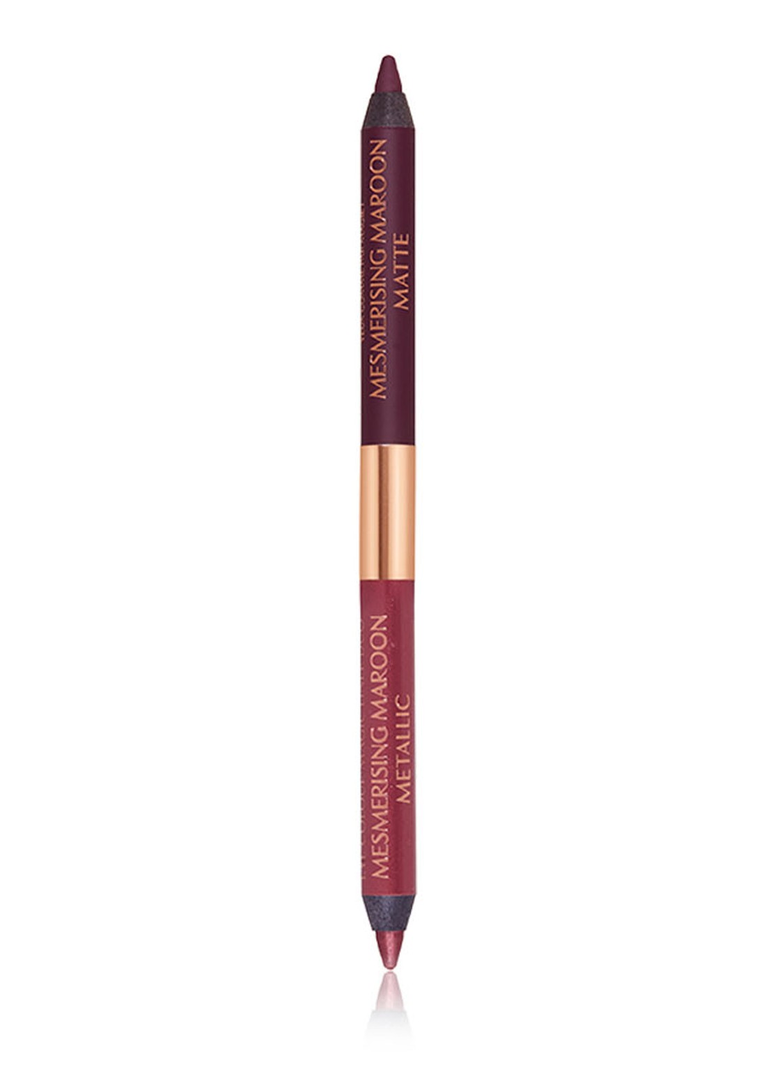 Charlotte Tilbury Eye Colour Magic Double Ended Eye Liner Mesmerising Maroon - Limited Edition waterproof eyeliner - voorkant 5 mesmerising maroone