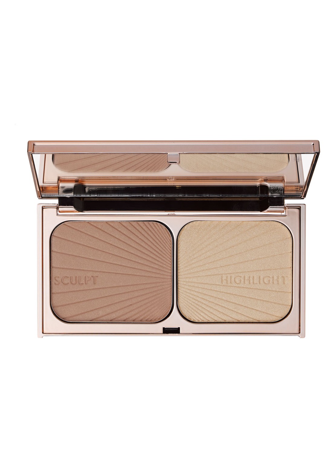 Charlotte Tilbury Filmstar Bronze & Glow - bronzer & highlighter - voorkant 3 fair/medium