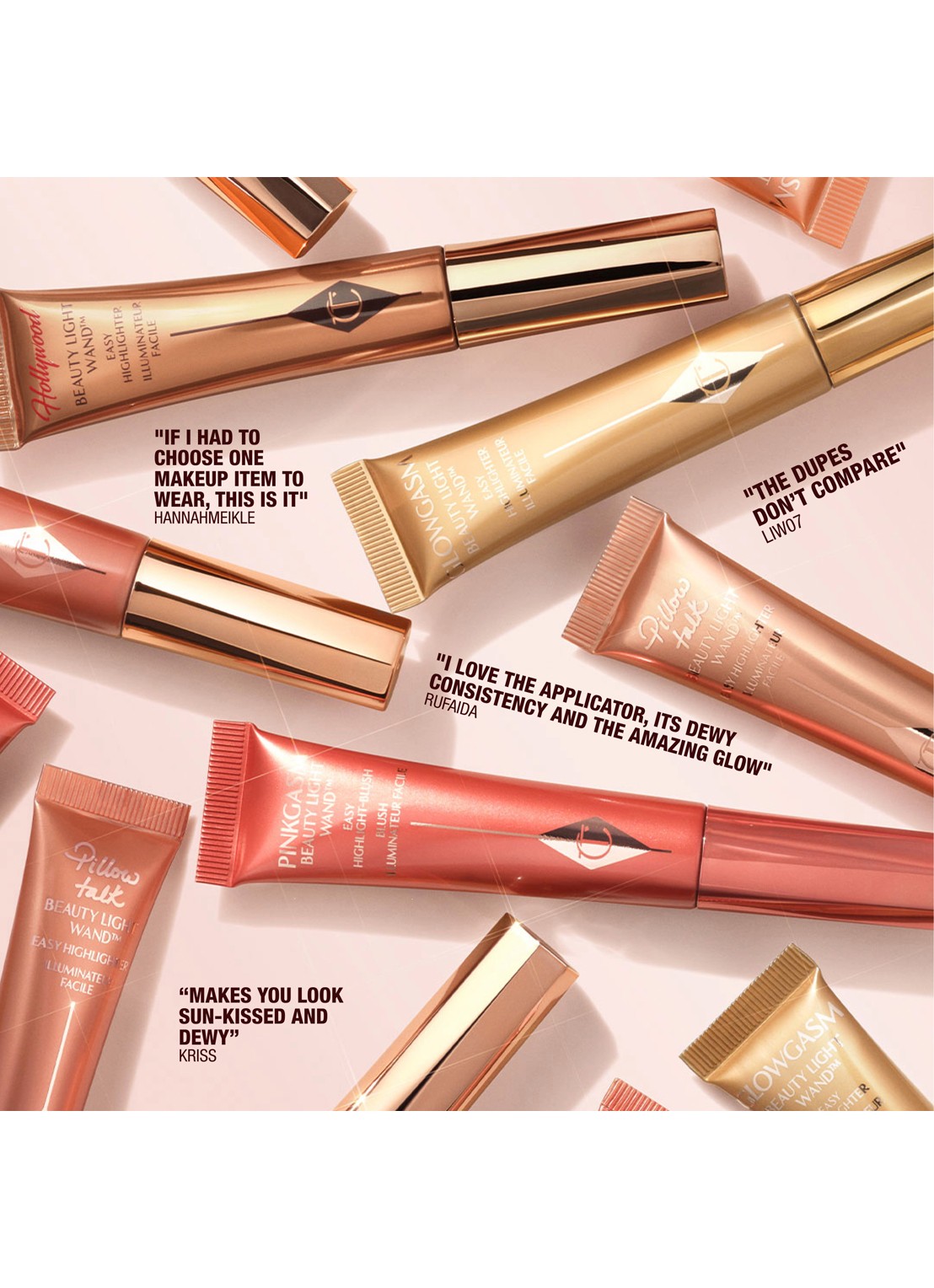 Charlotte Tilbury Hollywood Beauty Light Wand - vloeibare blush - detail 6 peachgasm