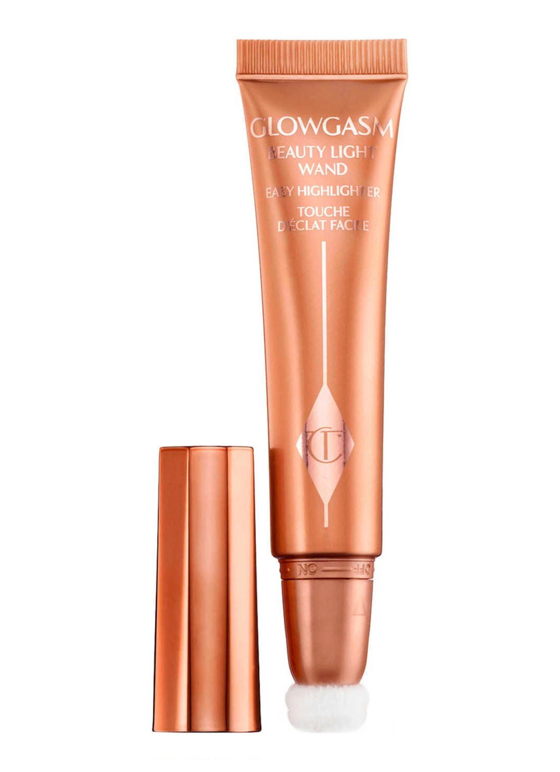 Charlotte Tilbury Hollywood Beauty Light Wand - vloeibare blush - voorkant 2 peachgasm