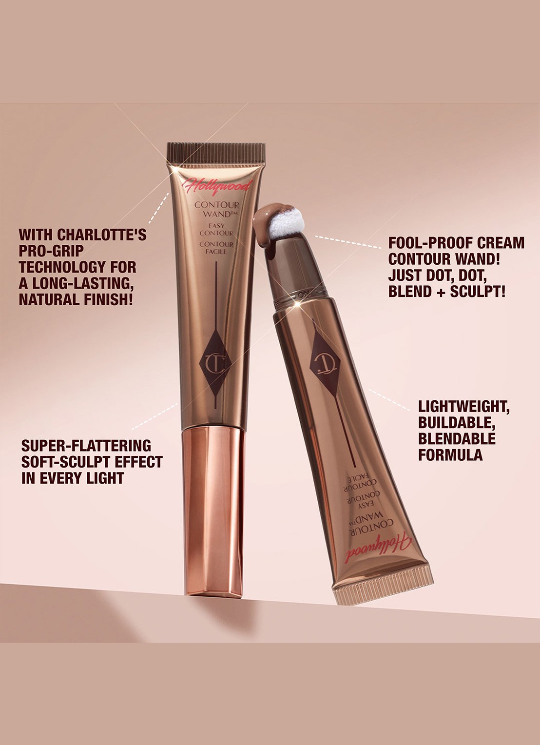 Charlotte Tilbury Hollywood Contour Wand - contour stick - detail 5 fair