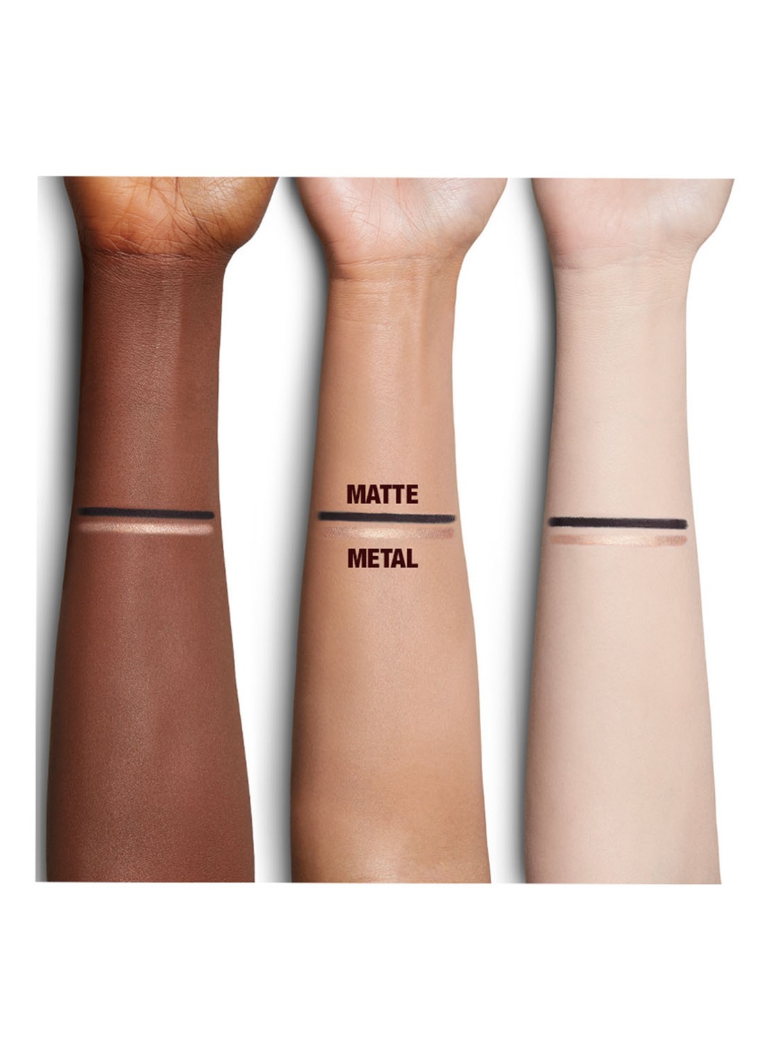 Charlotte Tilbury Hollywood Exagger-Eyes - waterproof eyeliner duo - detail 4 champagne/black