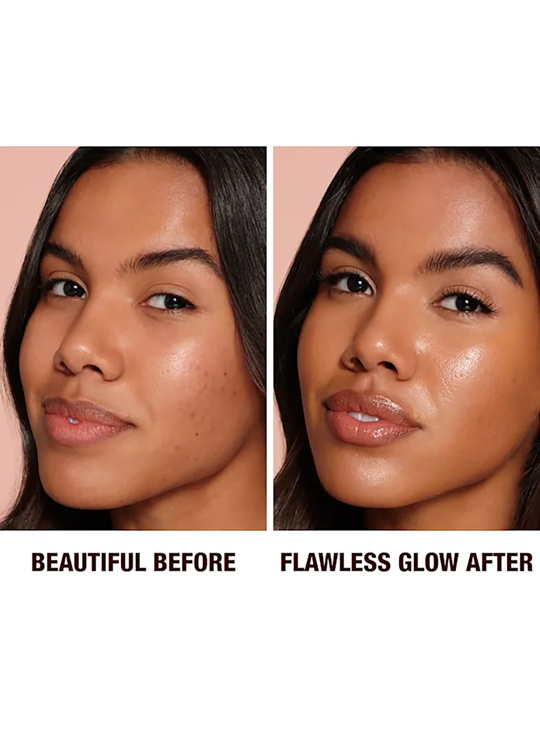 Charlotte Tilbury Hollywood Flawless Filter - primer, highlighter & corrector - detail 4 6 tan