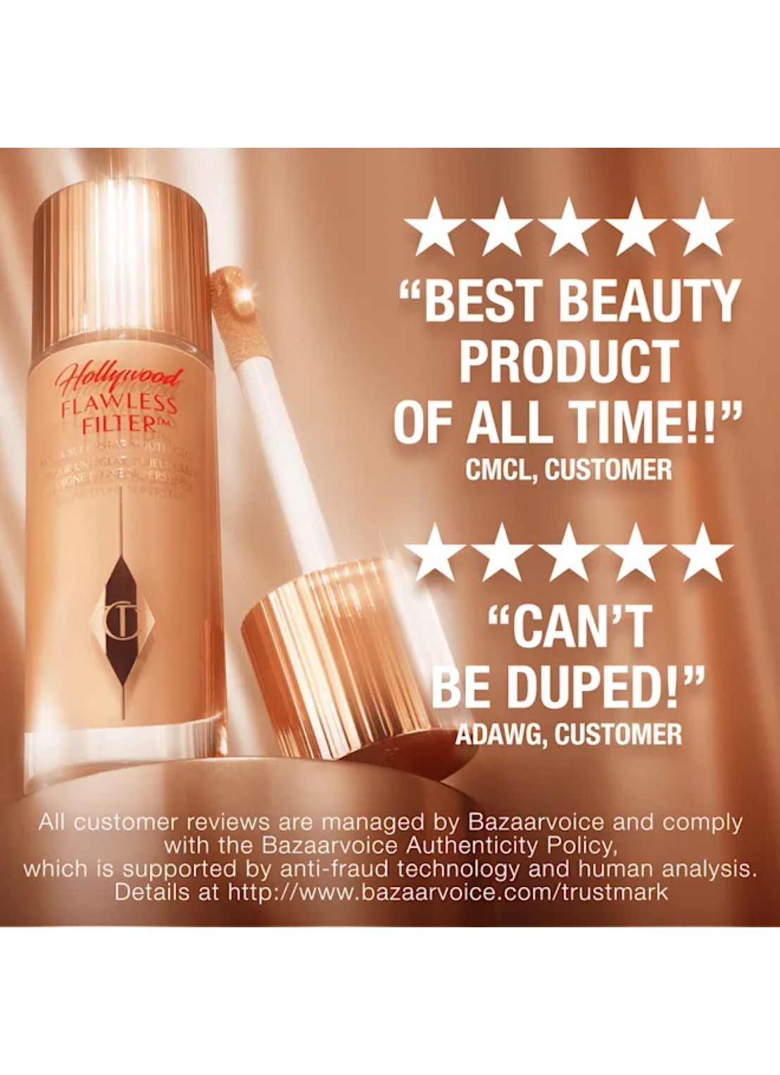 Charlotte Tilbury Hollywood Flawless Filter - primer, highlighter & corrector - detail 6 2 fair