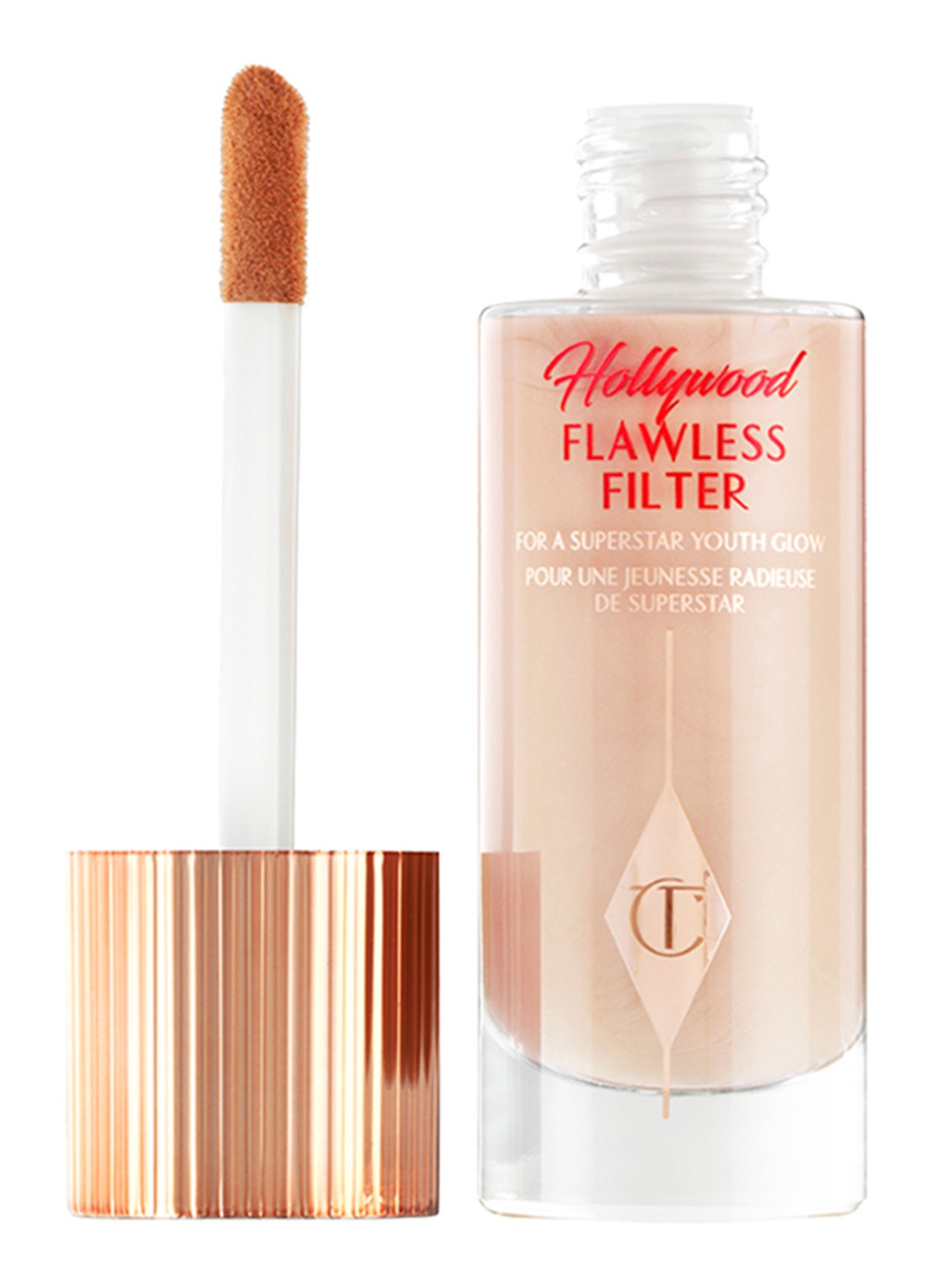 Charlotte Tilbury Hollywood Flawless Filter - primer, highlighter & corrector - voorkant 6 fair