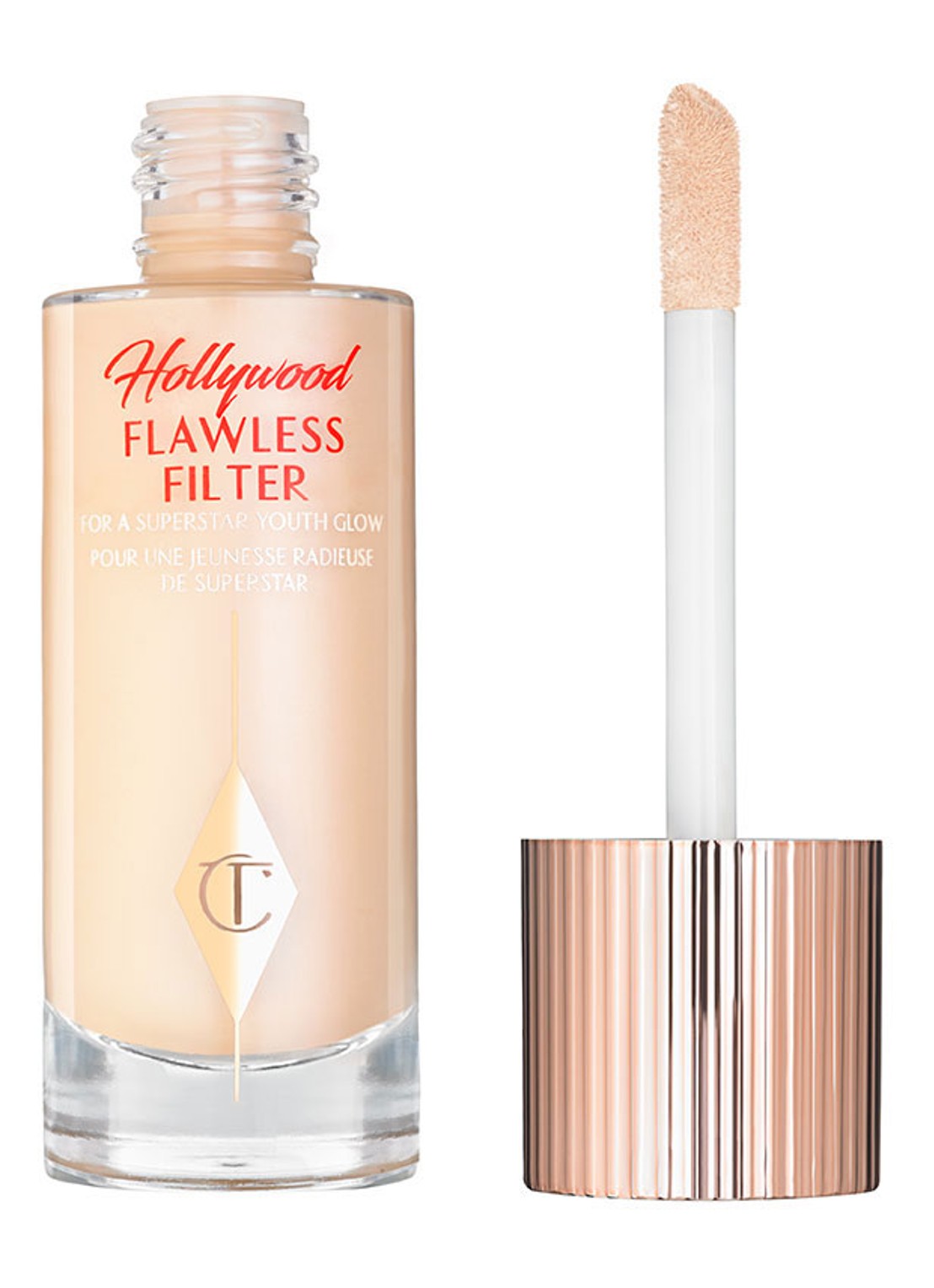 Charlotte Tilbury Hollywood Flawless Filter - primer, highlighter & corrector - voorkant 1 fair