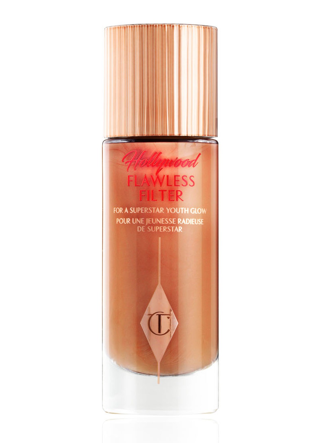 Charlotte Tilbury Hollywood Flawless Filter - primer, highlighter & corrector - voorkant 5 7 deep