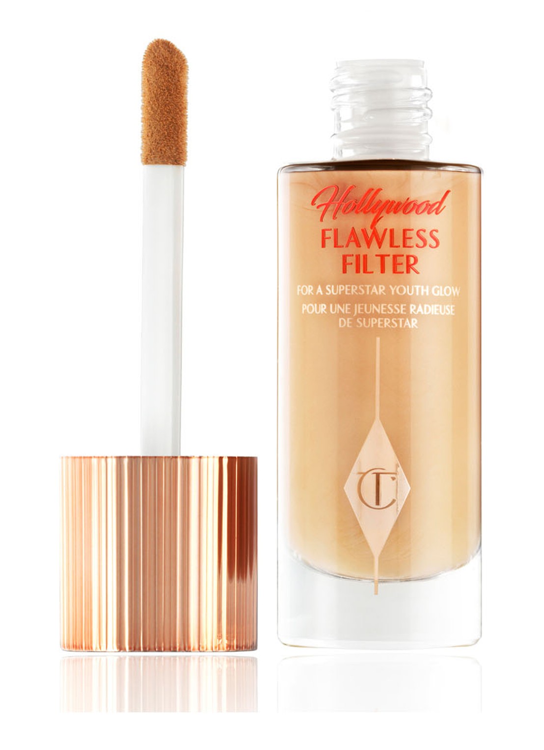 Charlotte Tilbury Hollywood Flawless Filter - primer, highlighter & corrector - voorkant 2.5 fair