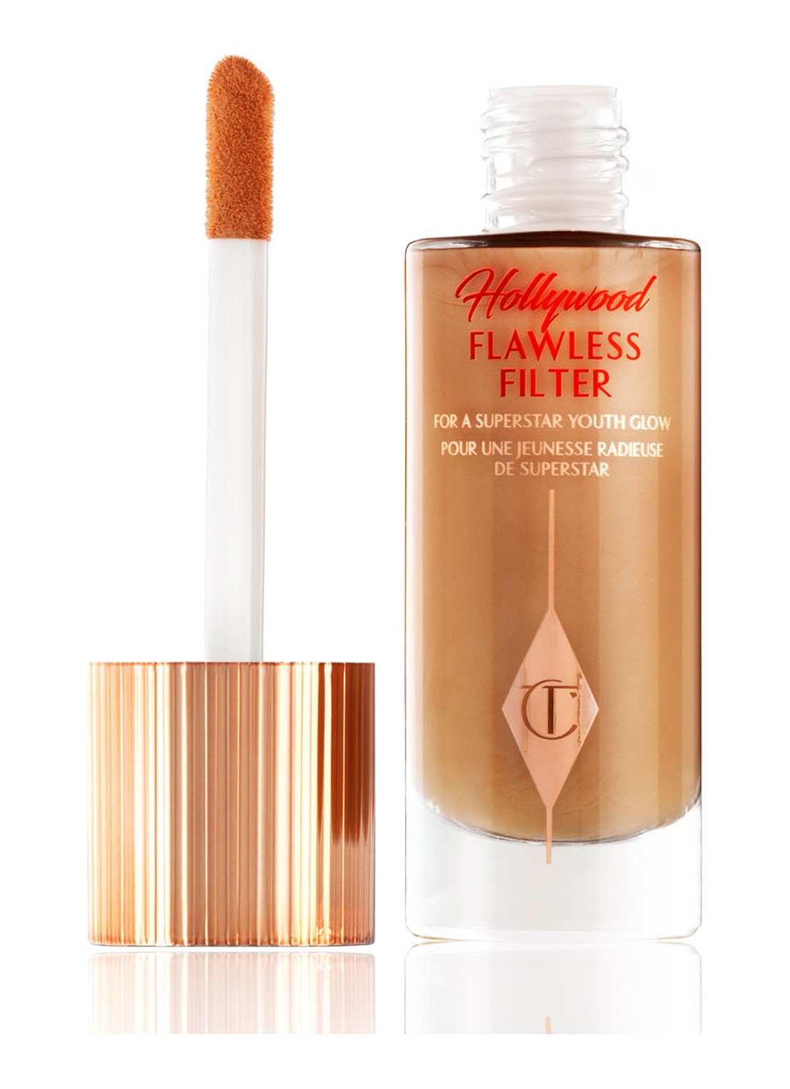 Charlotte Tilbury Hollywood Flawless Filter - primer, highlighter & corrector - voorkant 6.5 deep
